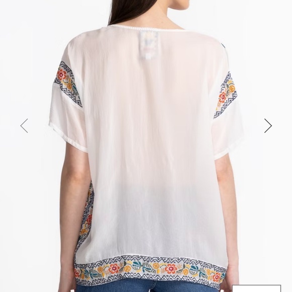 Johnny Was Mariafe Blouse size XS - Picture 6 of 7